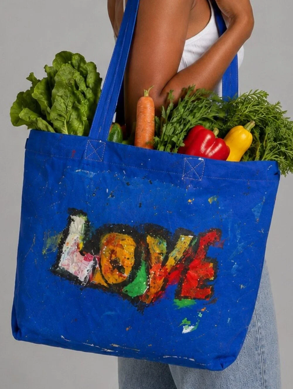 Folk Art this blue